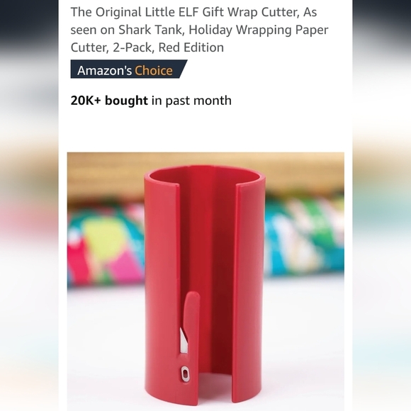 Little Elf Gift Wrap Cutter - Picture 3 of 5